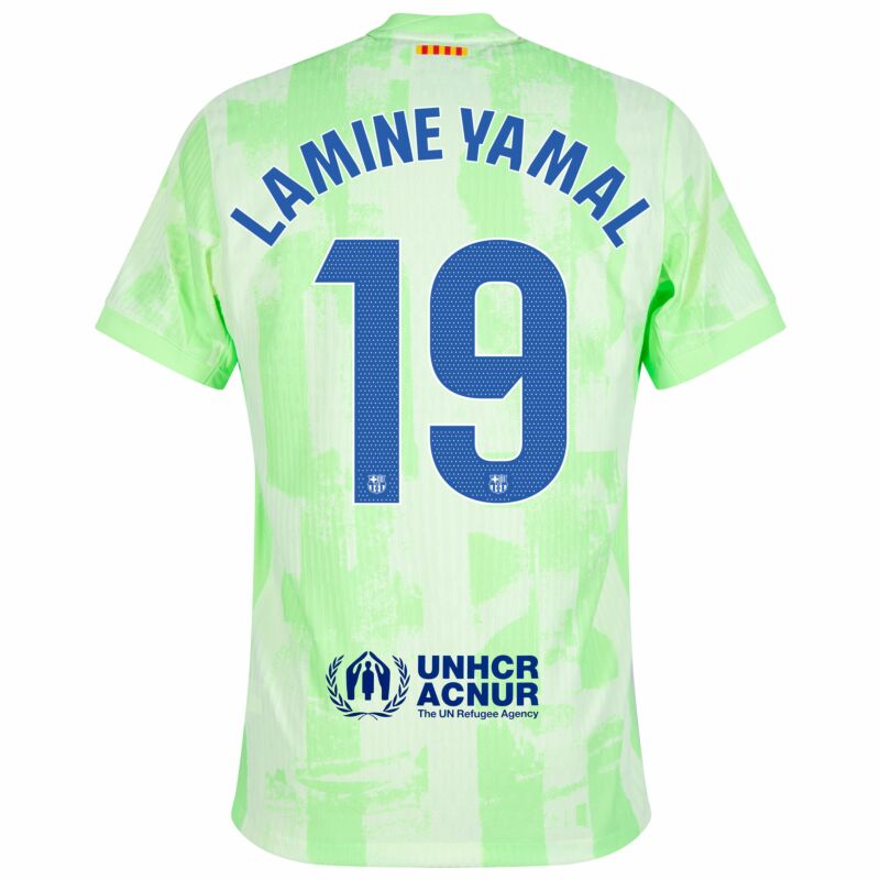 Barcelona Third Lamine Yamal 19 Shirt 2024-2025 (La Liga)  Player Version S-XXL