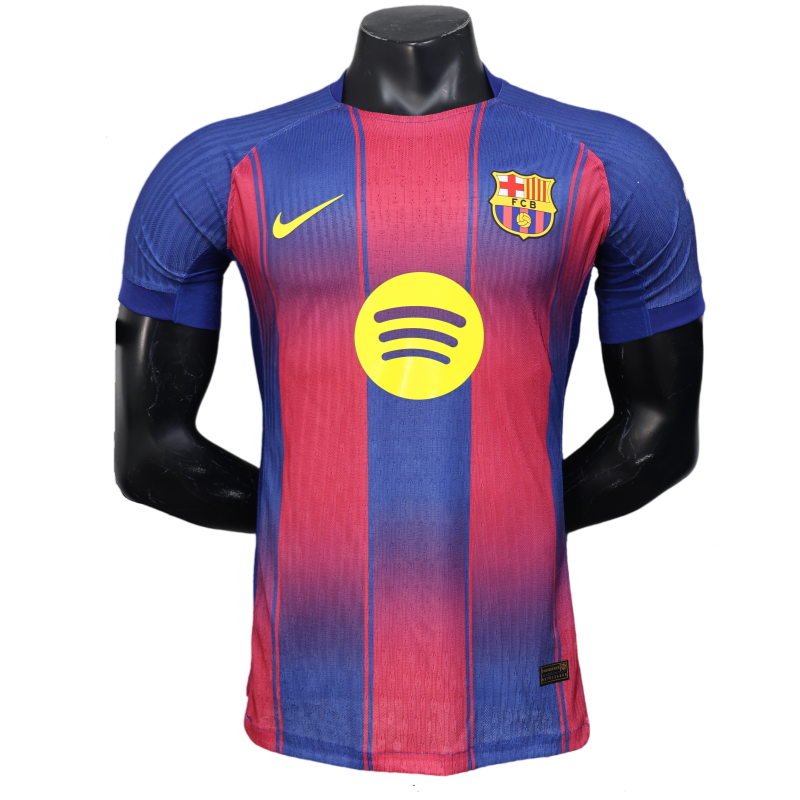 Barcelona Home Shirt Player Version Soccer Jersey 25-26
