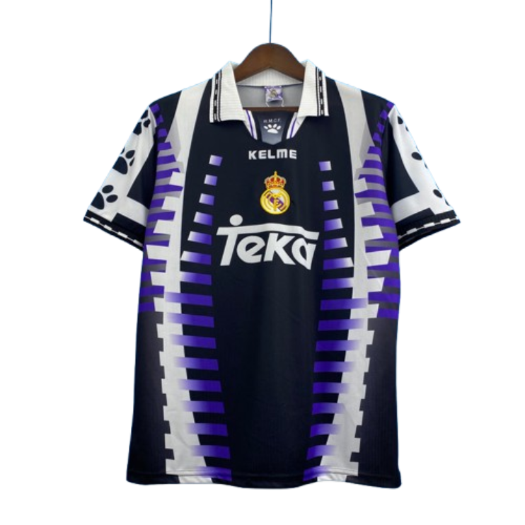 97-98 Real Madrid Third Retro Soccer Jersey