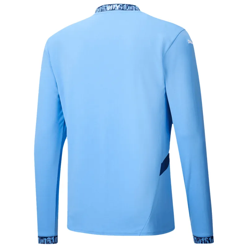 Manchester City Home Long Sleeve Jersey 2024-25