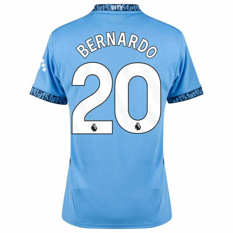 Manchester City Home Bernardo 20 Shirt 2024-2025 Player version Size：S-XXL