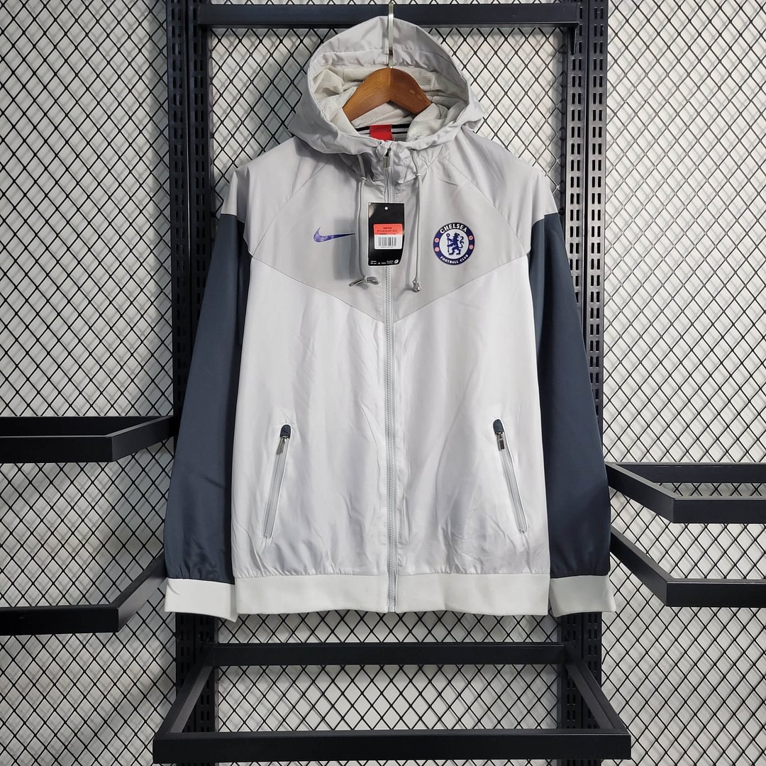 2023/2024 Chelsea Windbreaker White Football Shirt