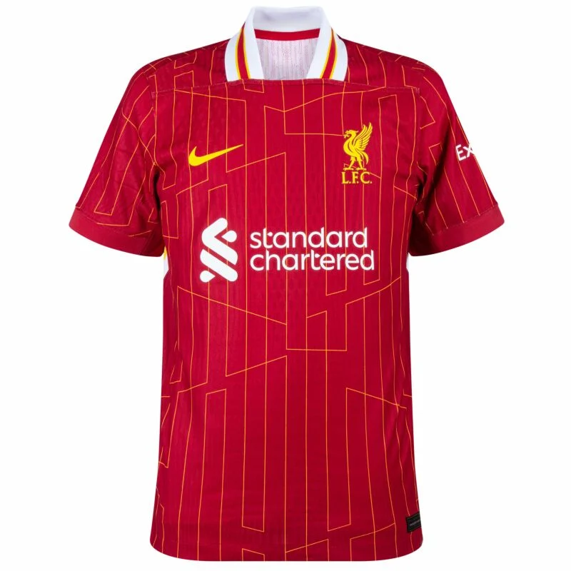 VIRGIL #4 24-25 Liverpool Home Football Jersey