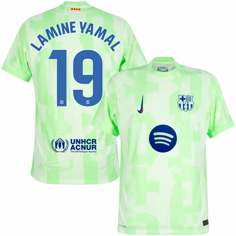 Barcelona Third Lamine Yamal 19 Shirt 2024-2025 (La Liga)  Player Version S-XXL
