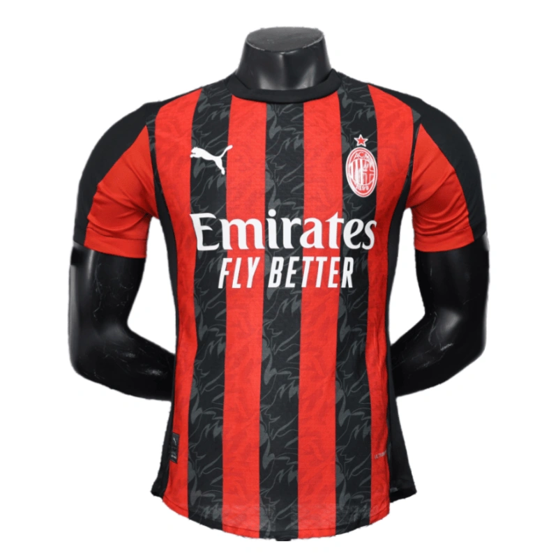 AC Milan Home Shirt Soccer Jersey Player Version 25-26