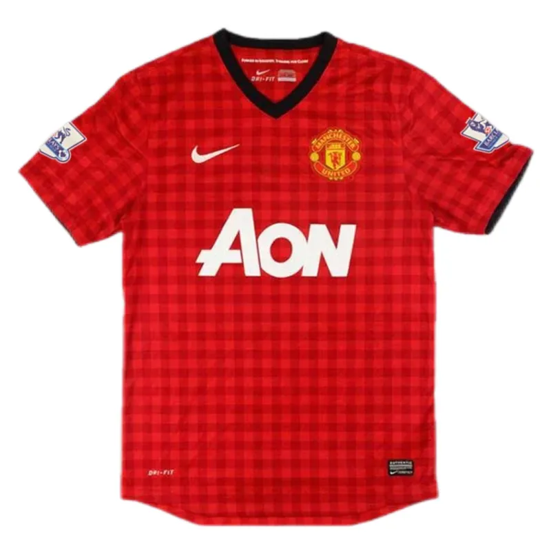 Manchester United ROONEY #10 Retro Jersey Home 2012-13
