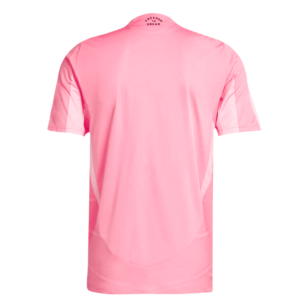 Inter Miami CF Home Pink Soccer Jersey Player Version Shirt 2025-26