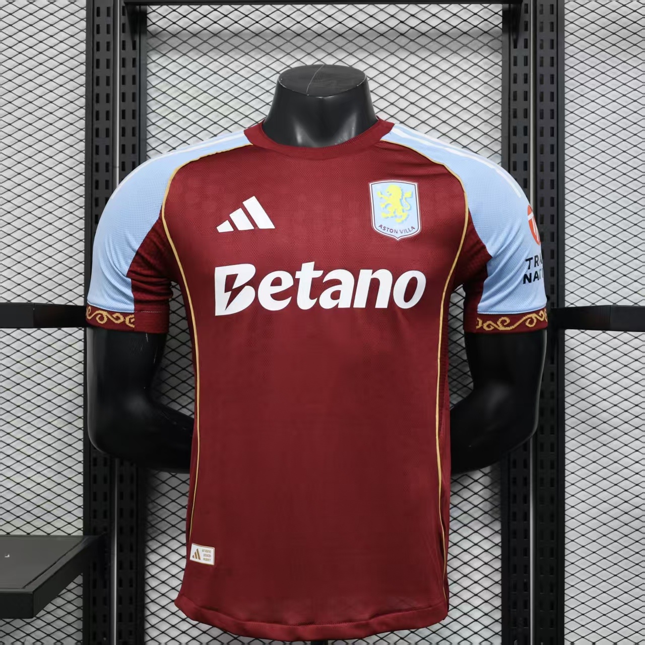 Player Version 25-26 Aston Villa Home Jersey