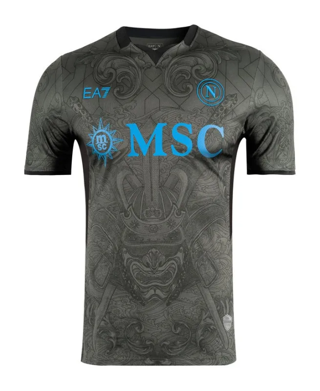 Napoli 24-25 Third Away Grey Replica Soccer Jersey