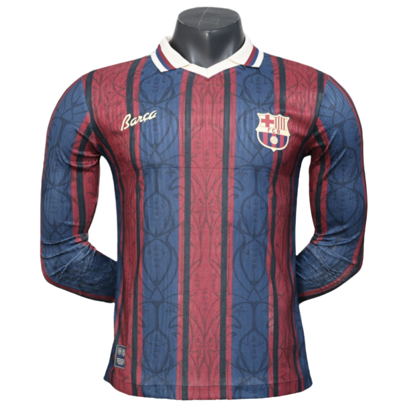 Barcelona Special Edition Shirt Football Jersey Long Sleeve 25-26