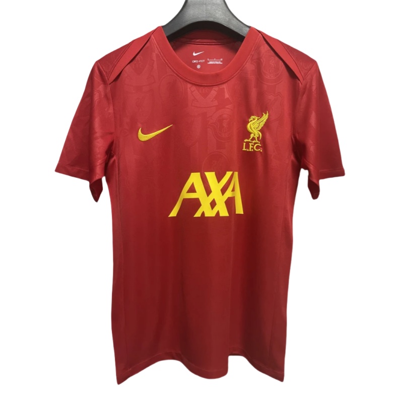 Liverpool Pre-match Training Red Jersey  2024/2025