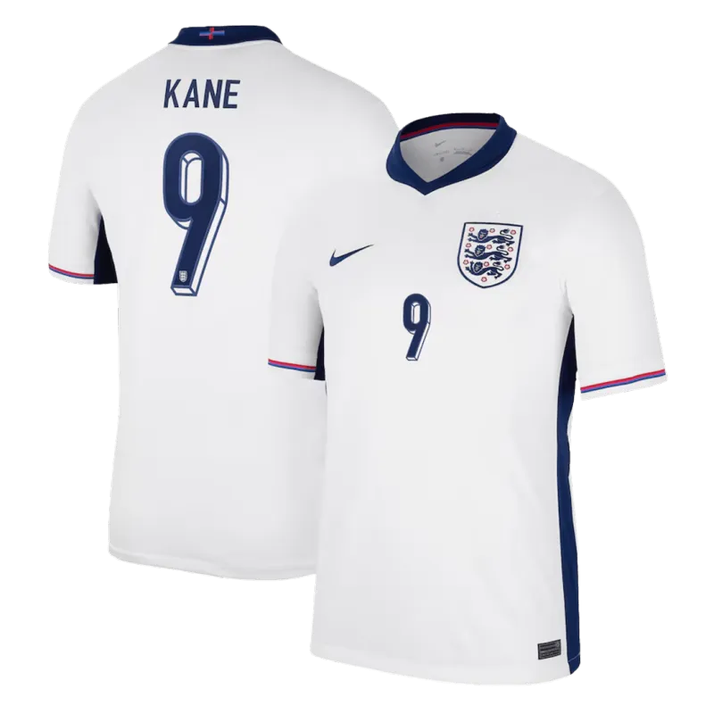 2024 EURO Nation England Home Jersey RICE #4 KANE #9 BELLINGHAM #10 FODEN #11