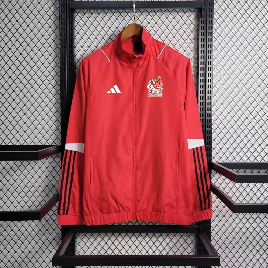 2023/2024 Mexico Windbreaker Red Football Shirt