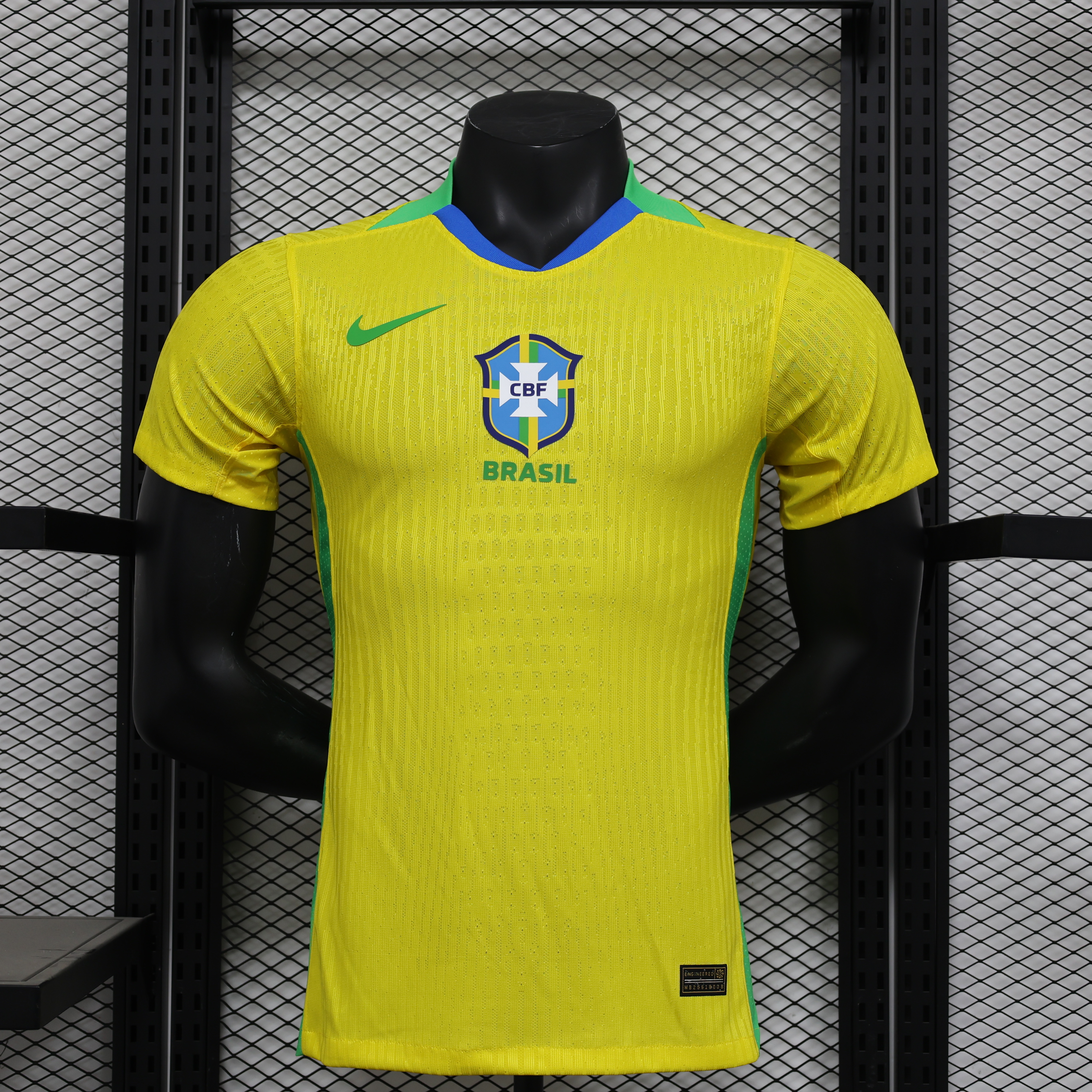 25-26 Player Version Brazil Yellow Jersey