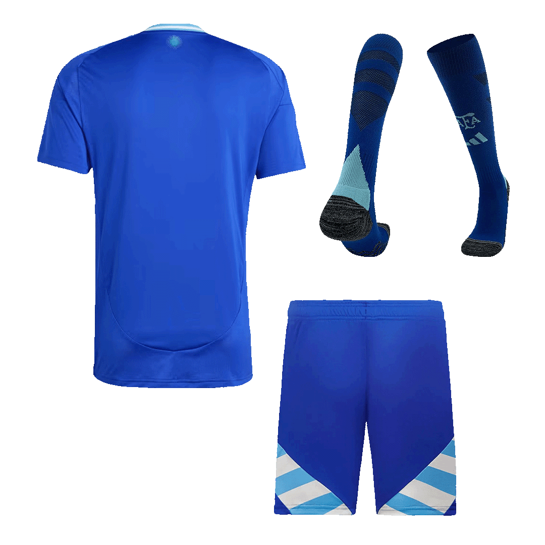Argentina Away Custom Full Soccer Kit 2024
