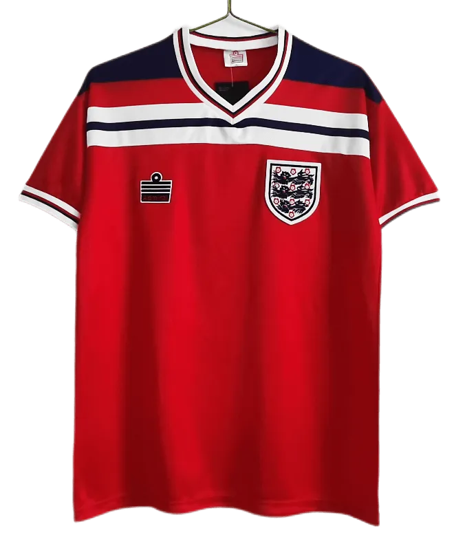England 1982  Retro Soccer Jersey Away Replica