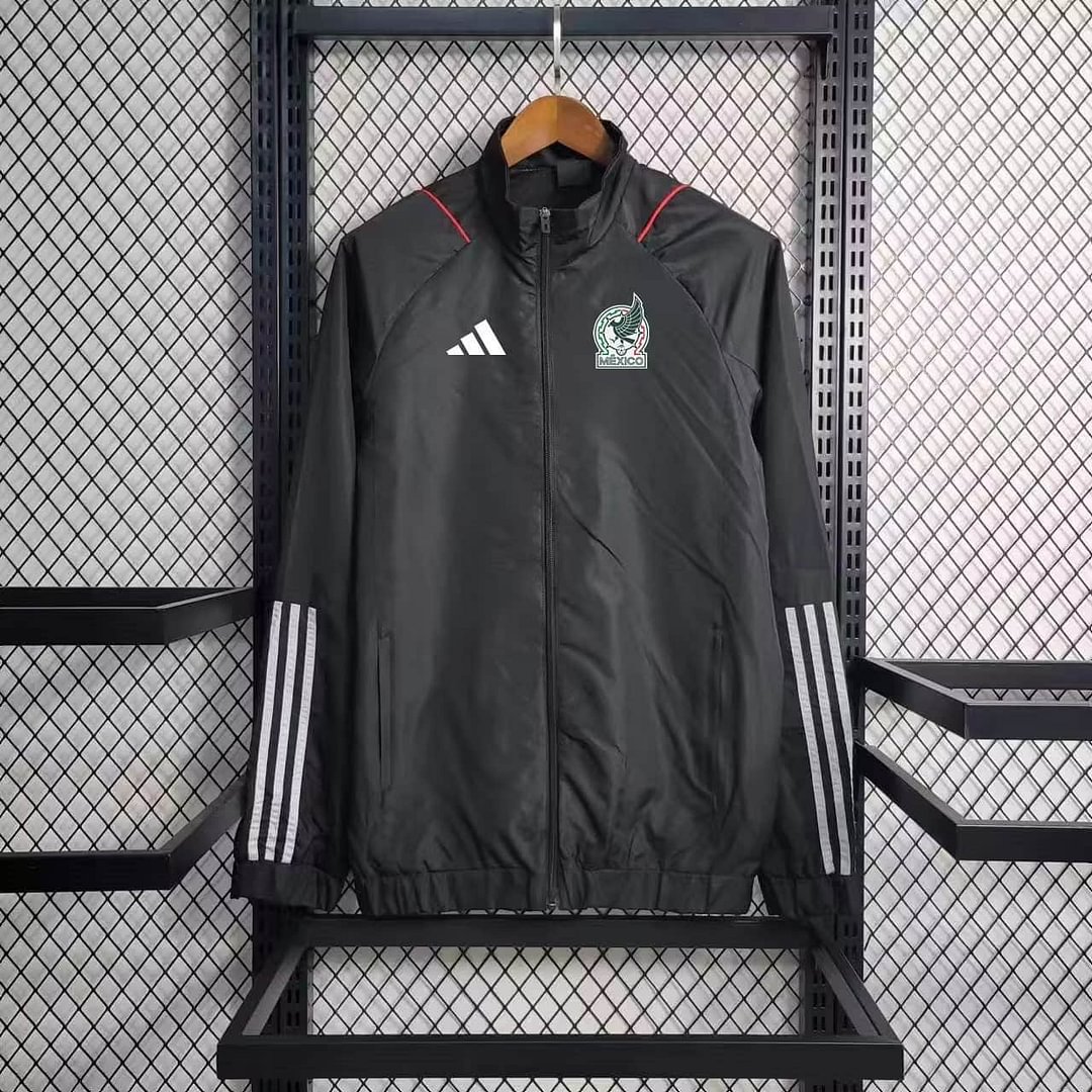 2023/2024 Mexico Windbreaker Black Football Shirt