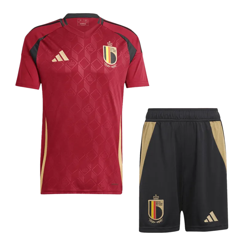 Adidas Men's Belgium Nation Home Kit Euro 2024