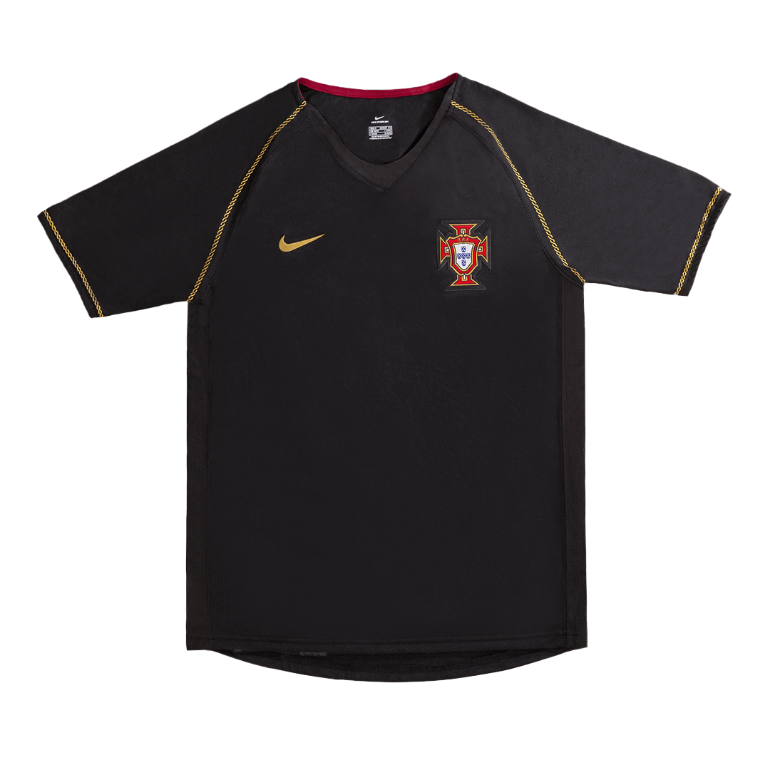 Nike Portugal Retro Jersey Away Soccer Shirt 2006