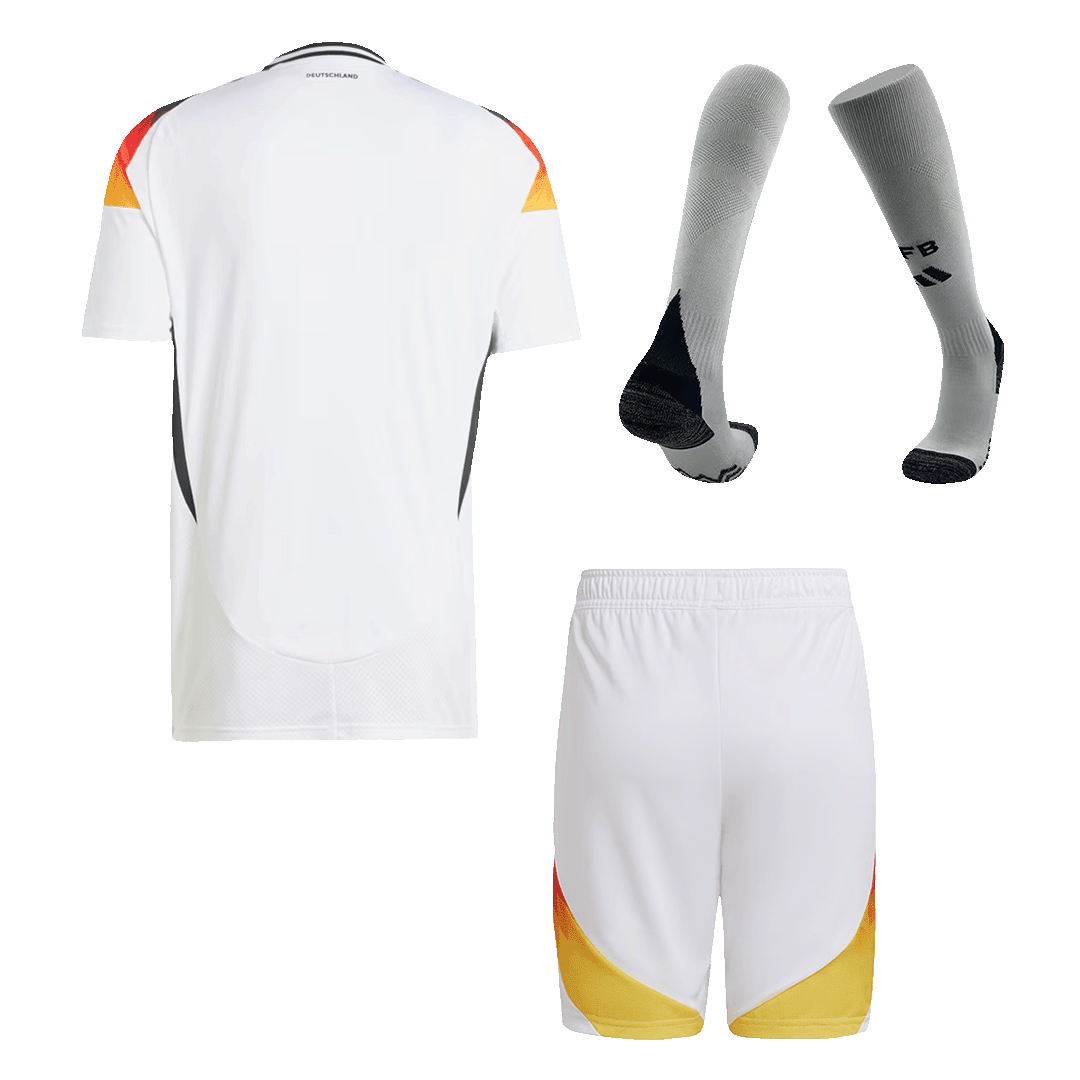 Germany Nation Home Custom Full Soccer Kids And Aldult Kits Euro 2024