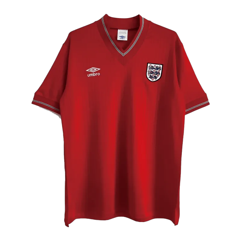 England 1984/87 Retro Soccer Jersey Away Replica