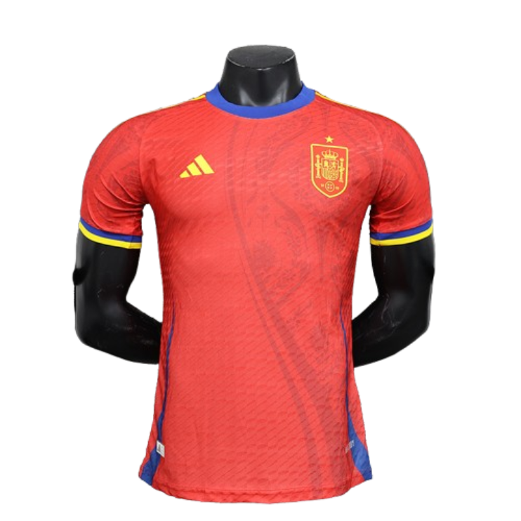 Spain Nation Red Special Edition 2024-25 Player Version Shirt Football Jersey