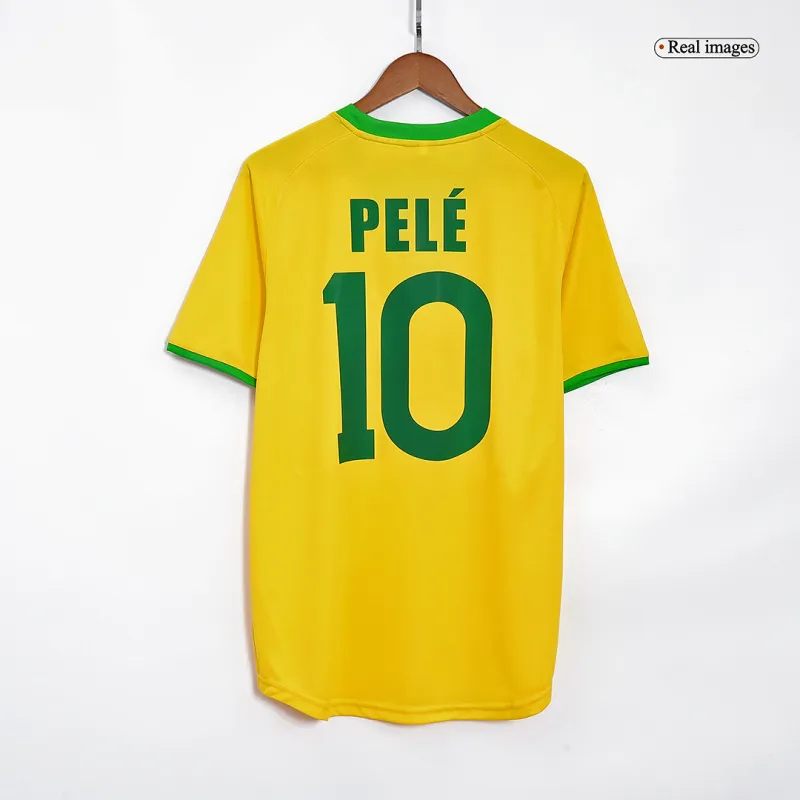 Brazil World Cup 1970  Retro Jersey Home