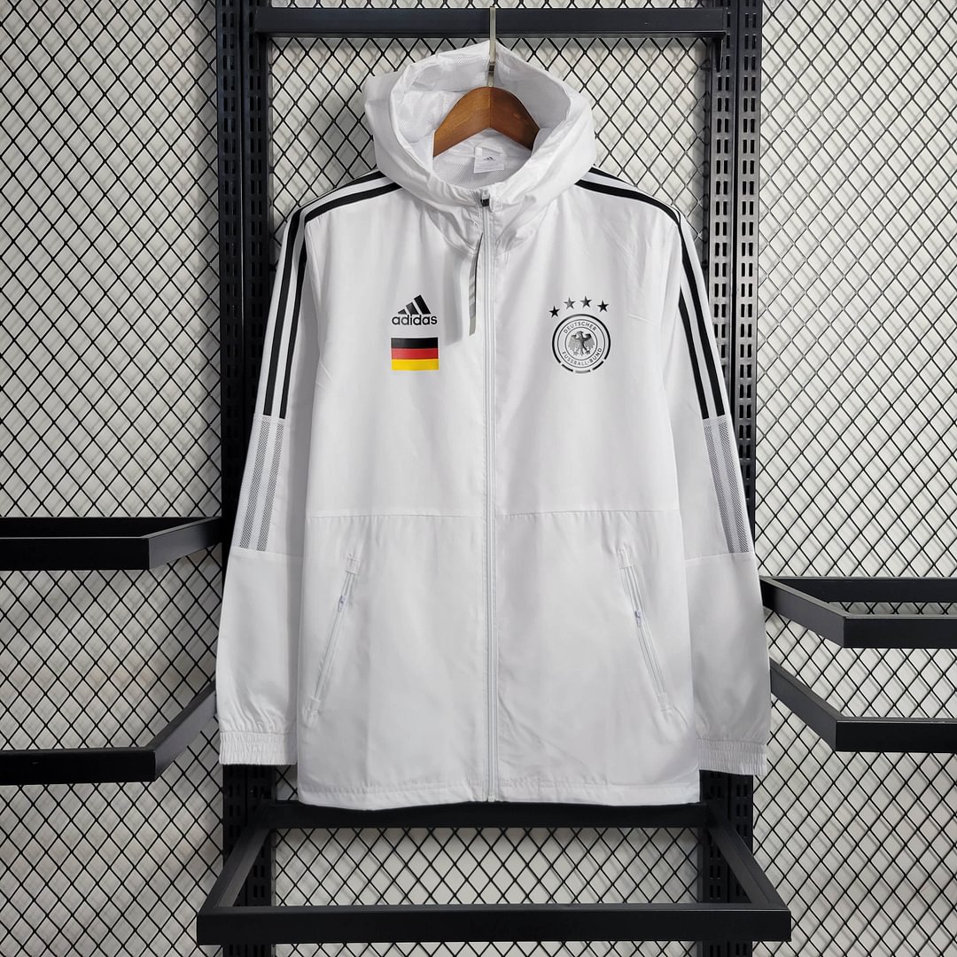 2023/2024 Germany Windbreaker White Football Shirt