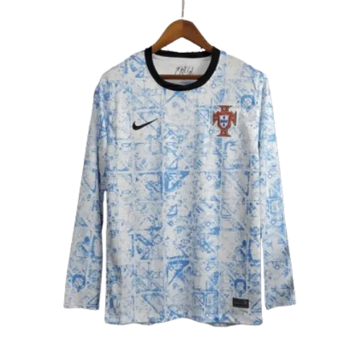 2024 Portugal Nation Away Long Sleeve Jersey Euro