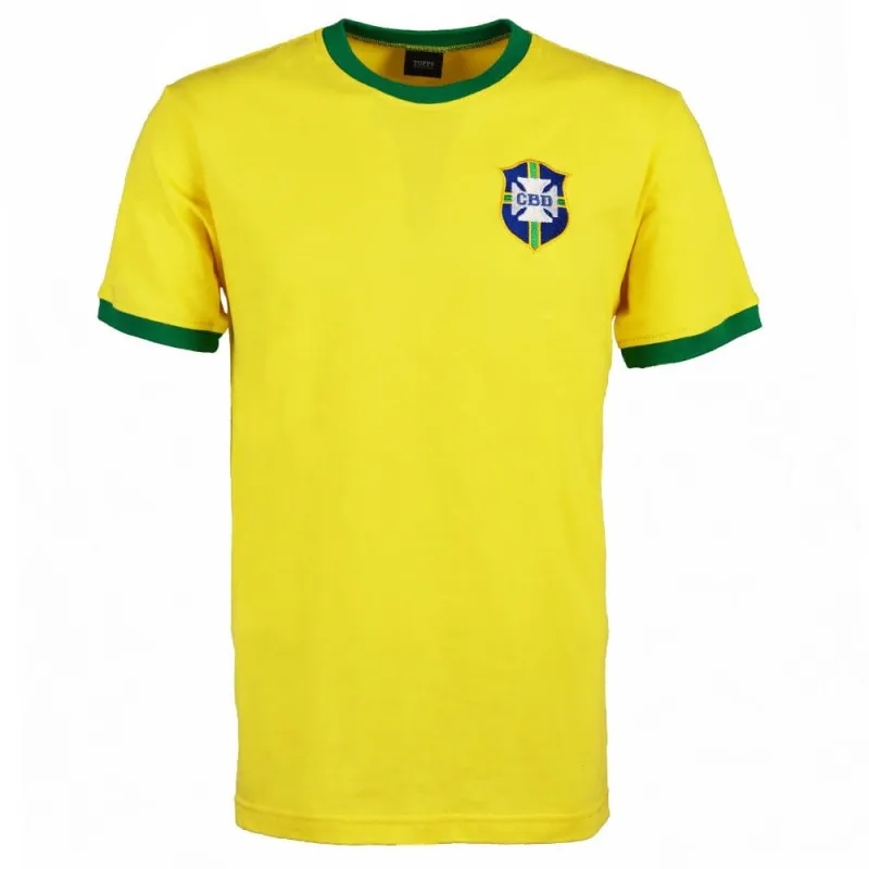 Brazil World Cup 1970  Retro Jersey Home
