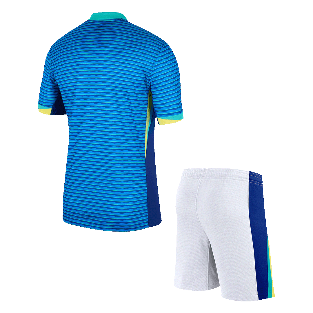 Brazil Away Soccer Uniform Kits 2024
