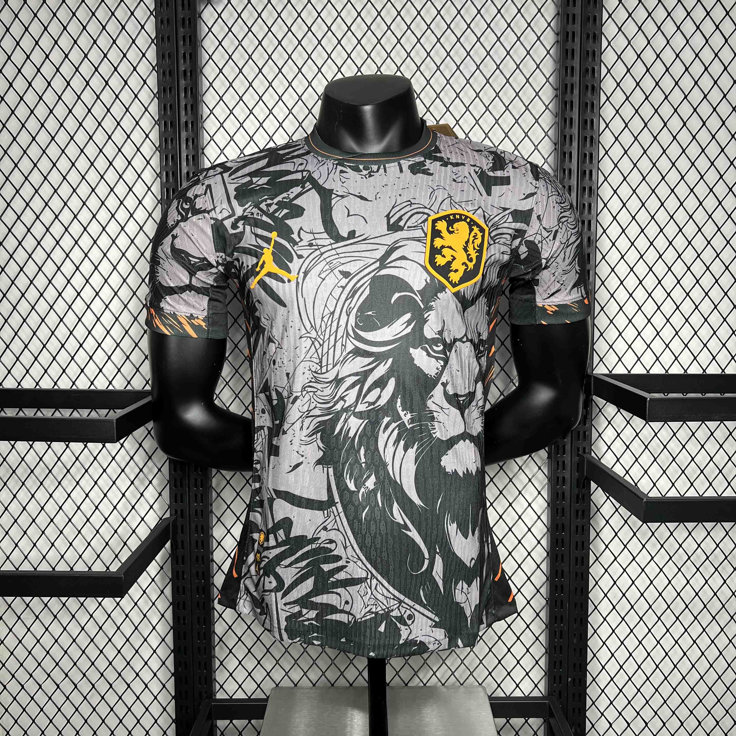 Hermes 2024 Player Netherlands Special Edition Soccer Jersey