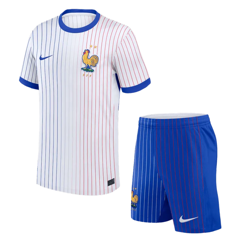 France Euro 2024 Away Kit(Jersey+Shorts)