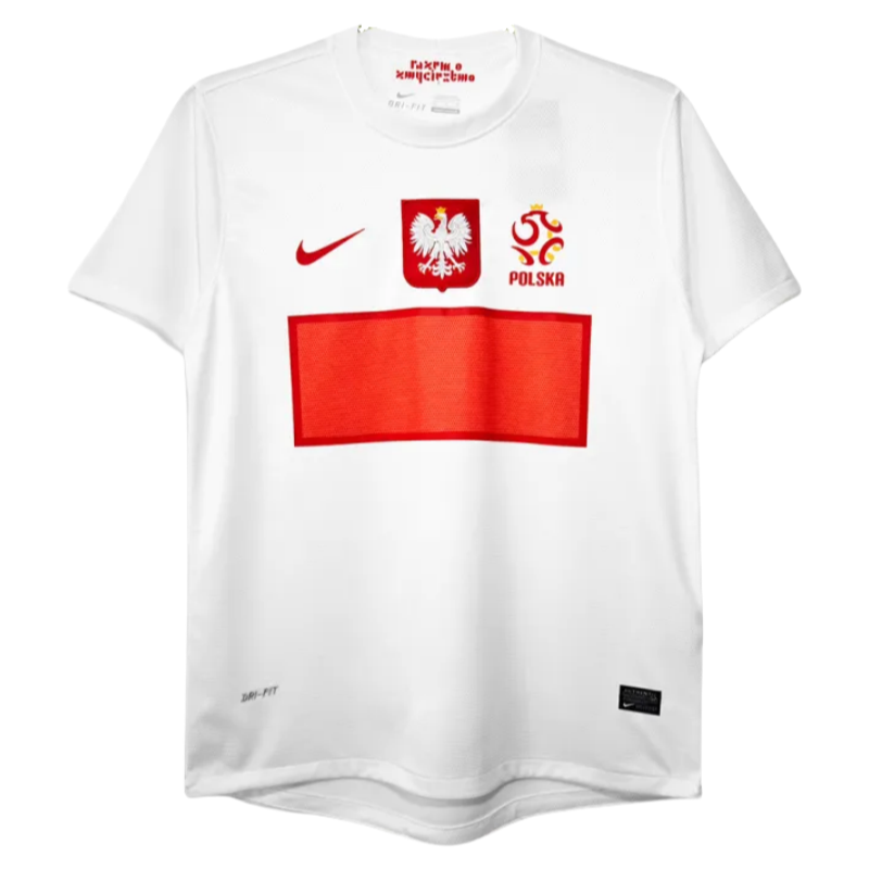 Poland Euro 2012 Retro Home Jersey