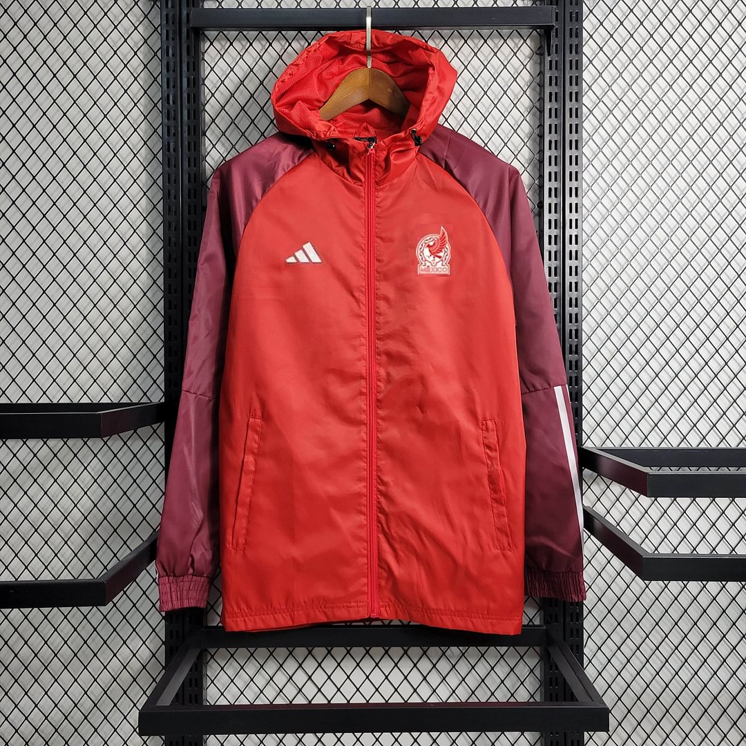 2023/2024 Mexico Windbreaker Red Football Shirt