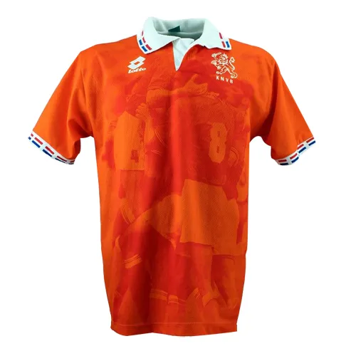 Netherlands Euro Cup 1996 Retro Jersey Home