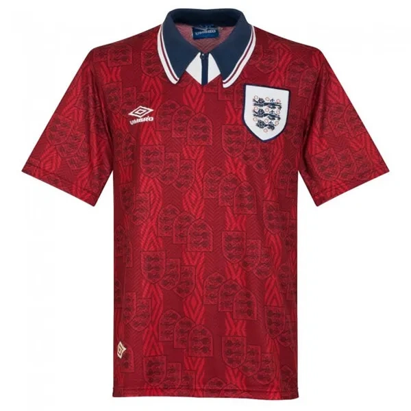 England Retro Soccer Jersey Away Shirt 1994