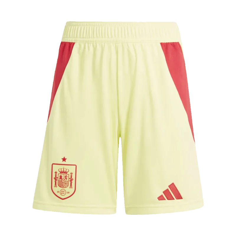 2024  Spain Nation Away Soccer Shorts Euro
