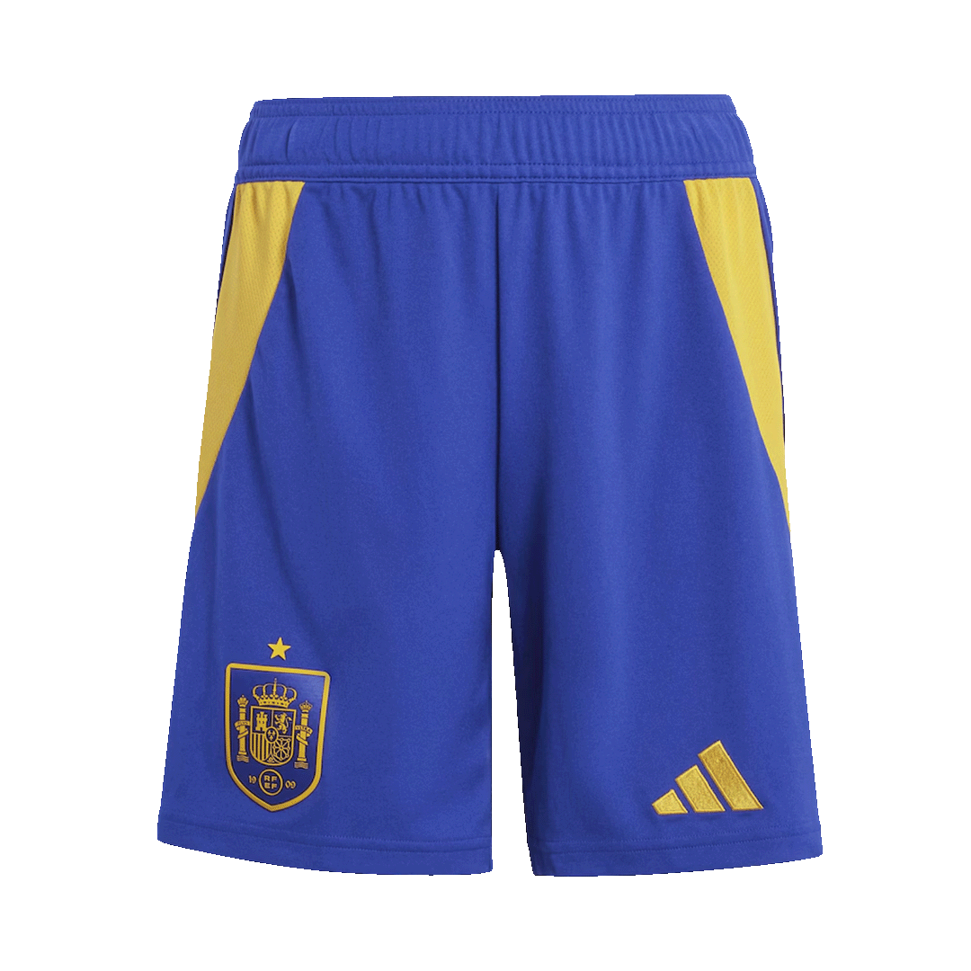 2024 Spain Nation Home Soccer Shorts Euro