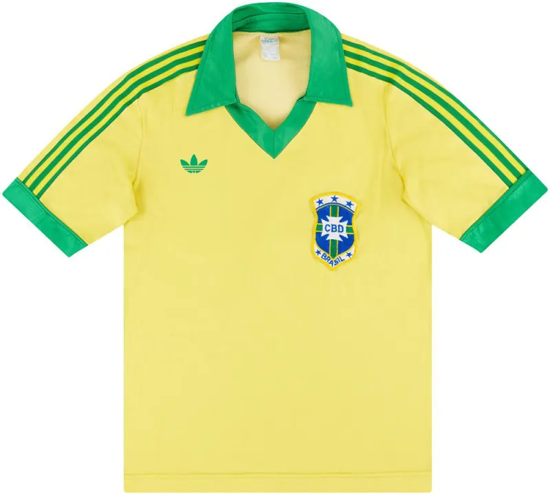 Brazil 1978-80 Retro Jersey Home