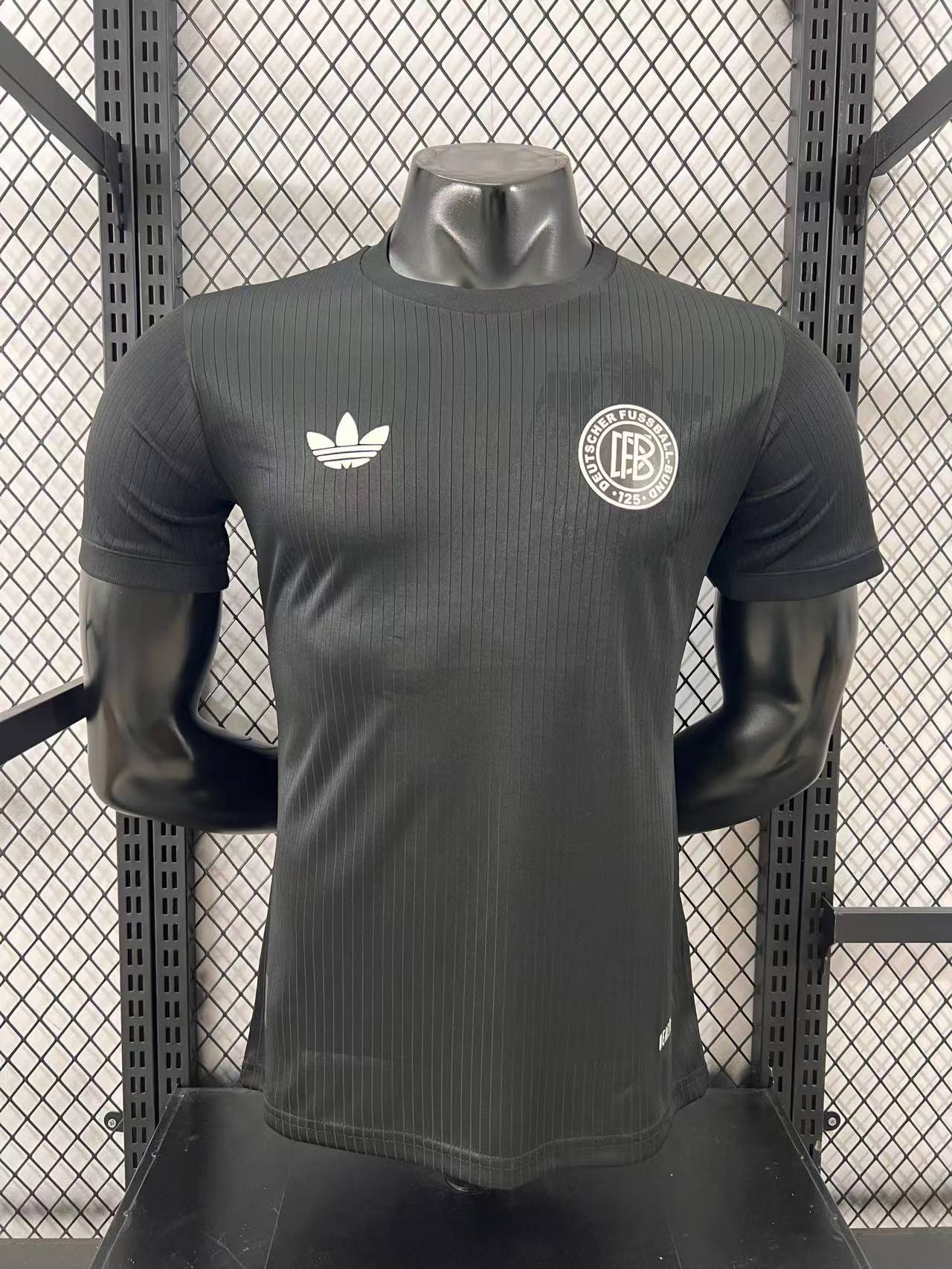 Player Version 2025 Germany Black 125Th Anniversary Jersey