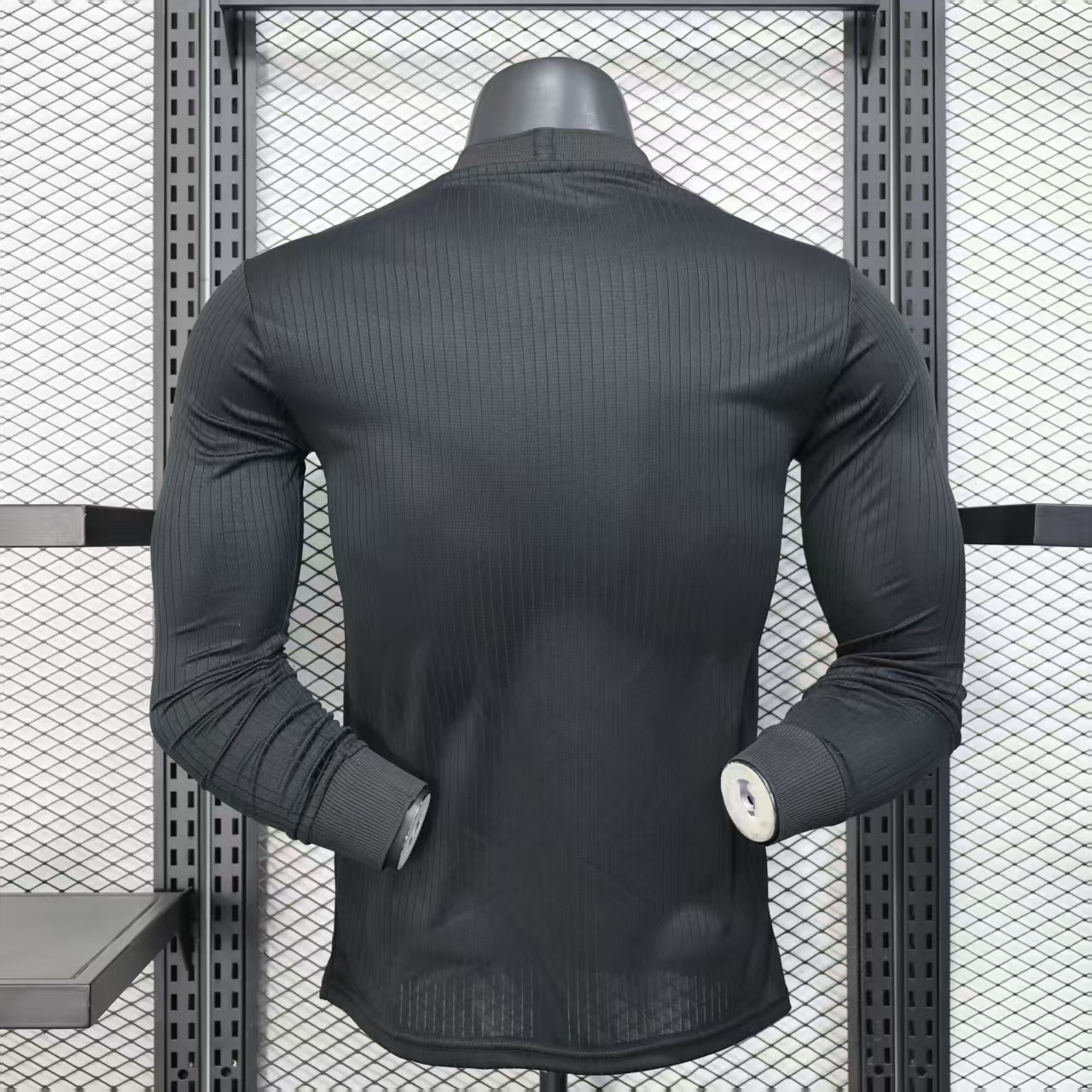 Player Version 2025 Germany Black 125Th Anniversary Long Sleeve Jersey