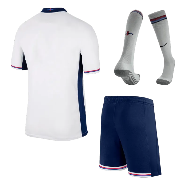 2024 England Nation Home Whole Kit(Jersey+Shorts+Socks) Euro