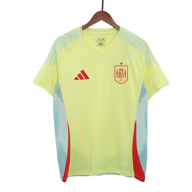 2024 Spain Nation Away Kit(Jersey+Shorts) Soccer Uniform Euro