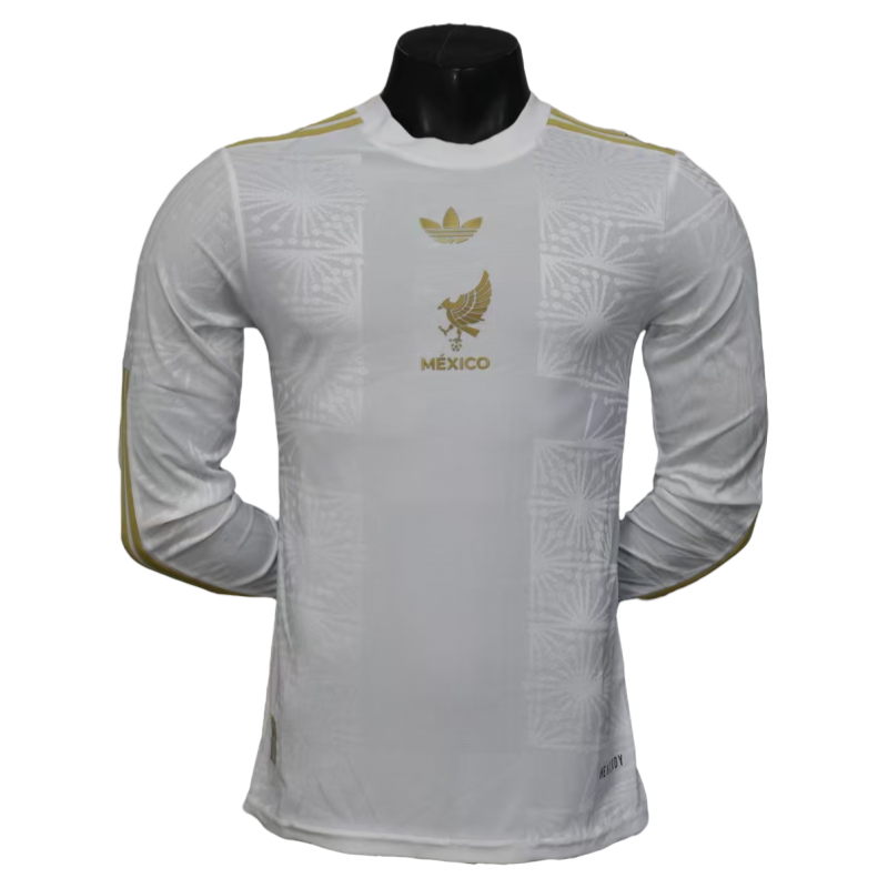 Mexico Special Edition Shirt Football Jersey Long Sleeve Player Version 25-26