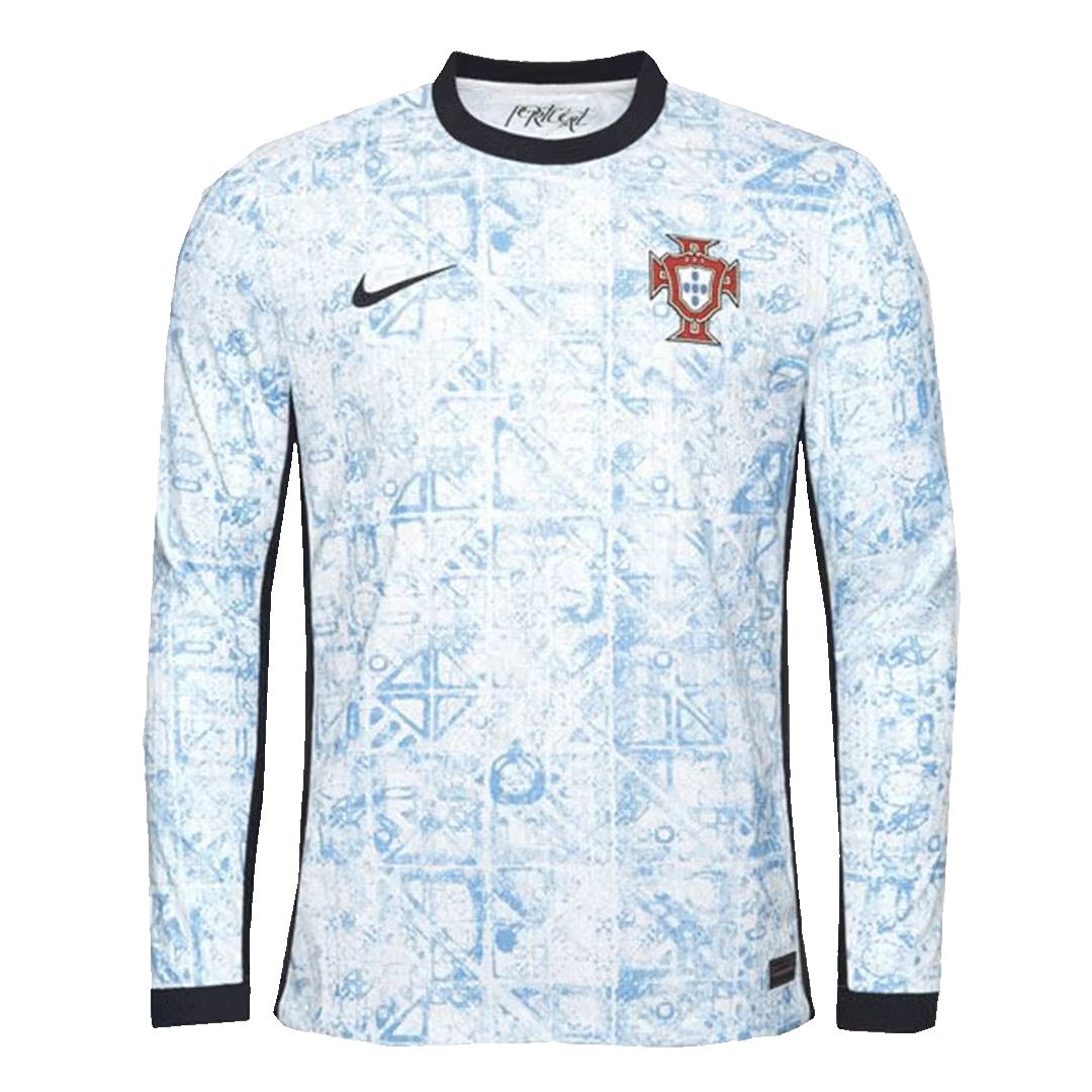 2024 Portugal Nation Away Long Sleeve Jersey Euro