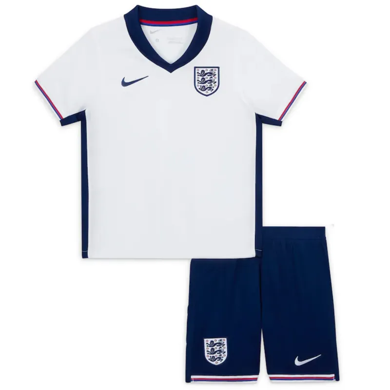 2024 Kids England Nation Home Kit EURO  Children Apparel