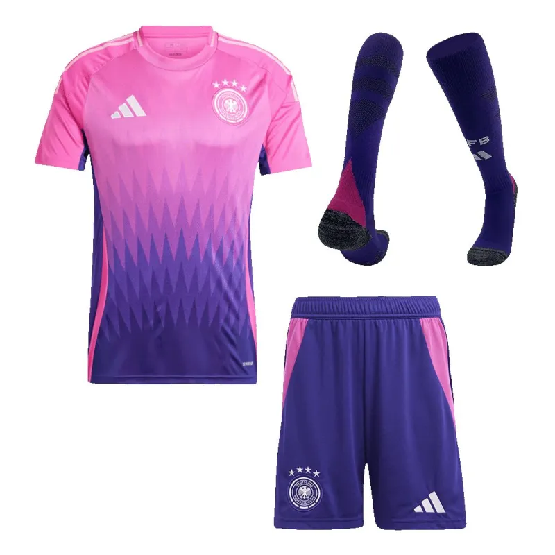 2024 Germany Euro Cup Away Whole Kids And Aldult Kits Jersey+Shorts+Socks