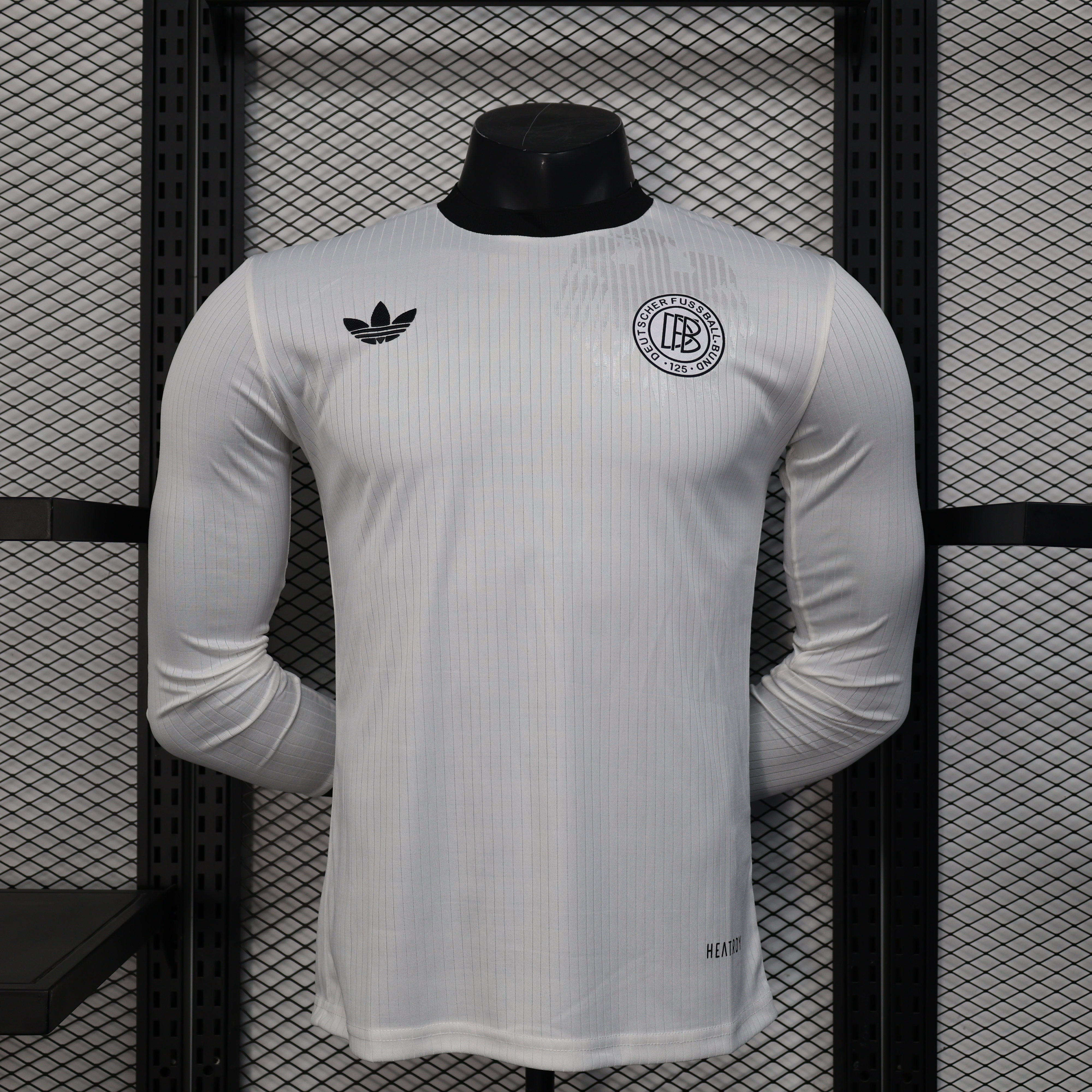 Player Version 2025 Germany Home Long Sleeve 125Th Anniversary Jersey