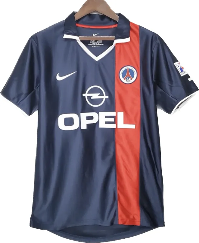 01-02  PSG Retro Jersey Home